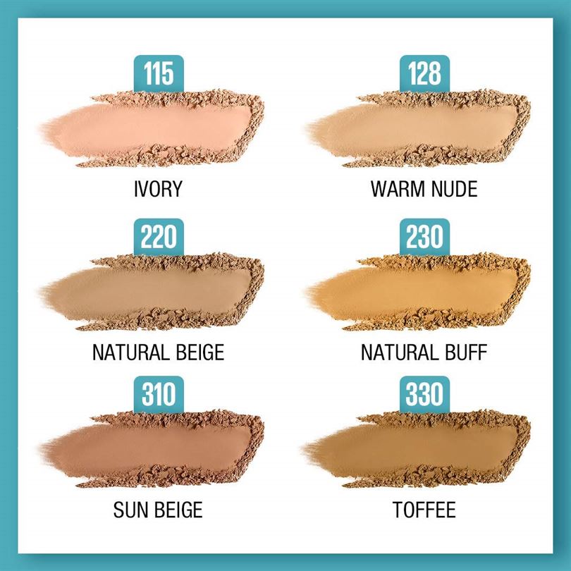 Maybelline New York Fit Me 12Hr Oil Control Compact 8g