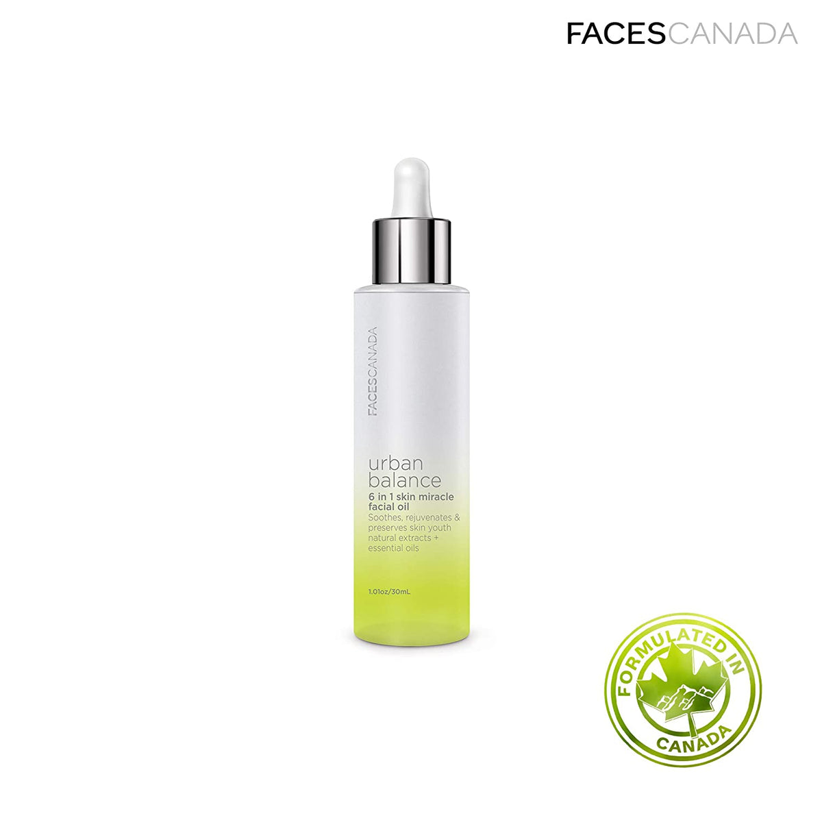 Faces Canada Urban Balance 6 In 1 Skin Miracle Facial Oil 30ml