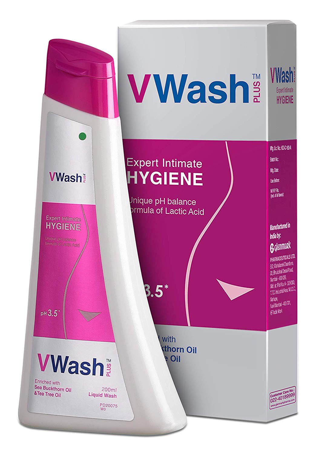 V Wash Expert Intimate Hygiene Enriched With Sea Buckthorn Oil &amp; Tea Tree oil 200ml