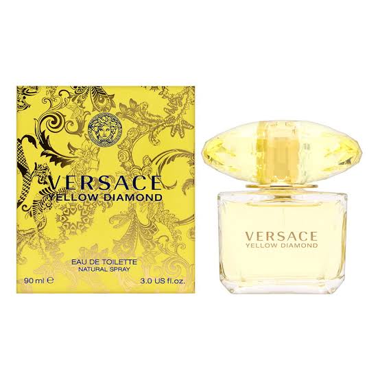 Versace Yellow Diamond Perfume Eau De Toilette Natural Spray 90ml