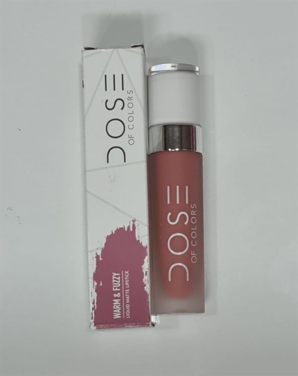 Dose Of Colors Liquid Matte Lipstick Warm &amp; Fuzzy 4.5g